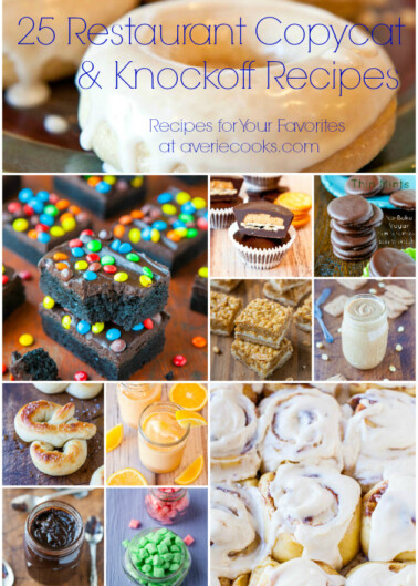 A collage of various homemade dessert dishes, presenting as replicas of popular store-bought treats.