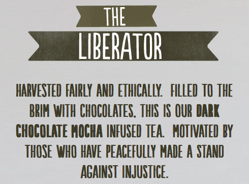 The Liberator tea from Java Tea Company