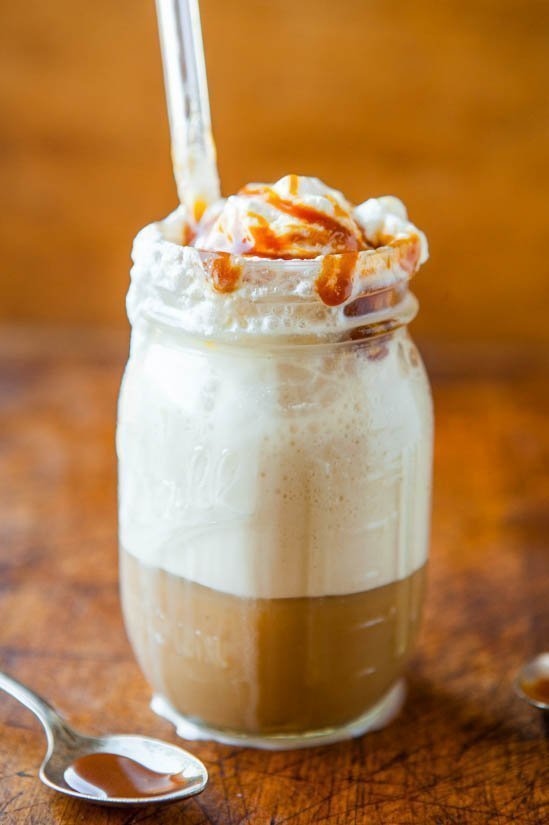 Skinny Caramel Frappuccino Averie Cooks