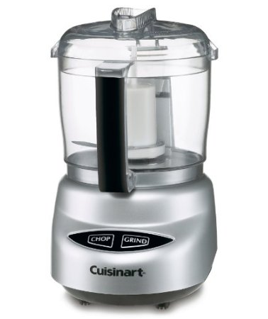 Cuisinart food processor with chop and grind functions.
