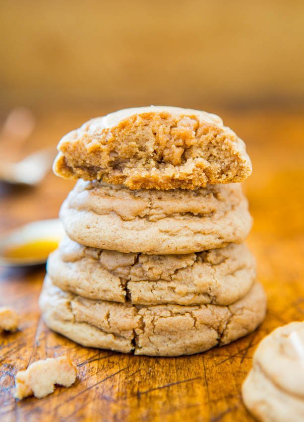 Soft and Puffy Pumpkin Spice Cookies