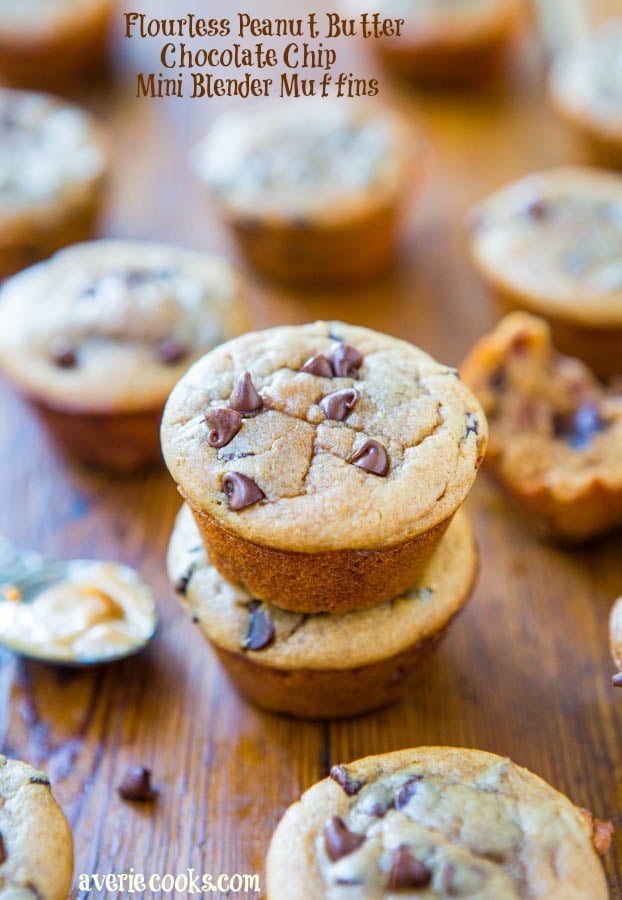 Flourless Peanut Butter Muffins recipe