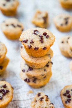 Vegan Mini-Chocolate Chip Mini-Muffins
