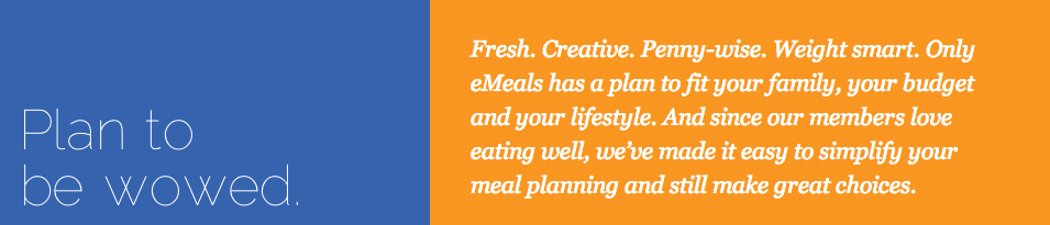 Emeals meal planning