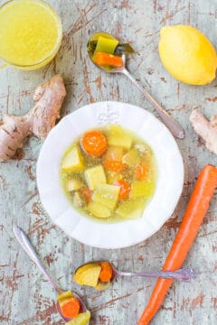 Immune-Boosting Vegetable Soup and Broth