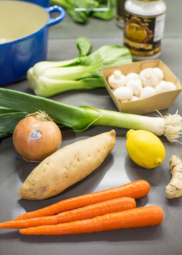 vegetable soup ingredients