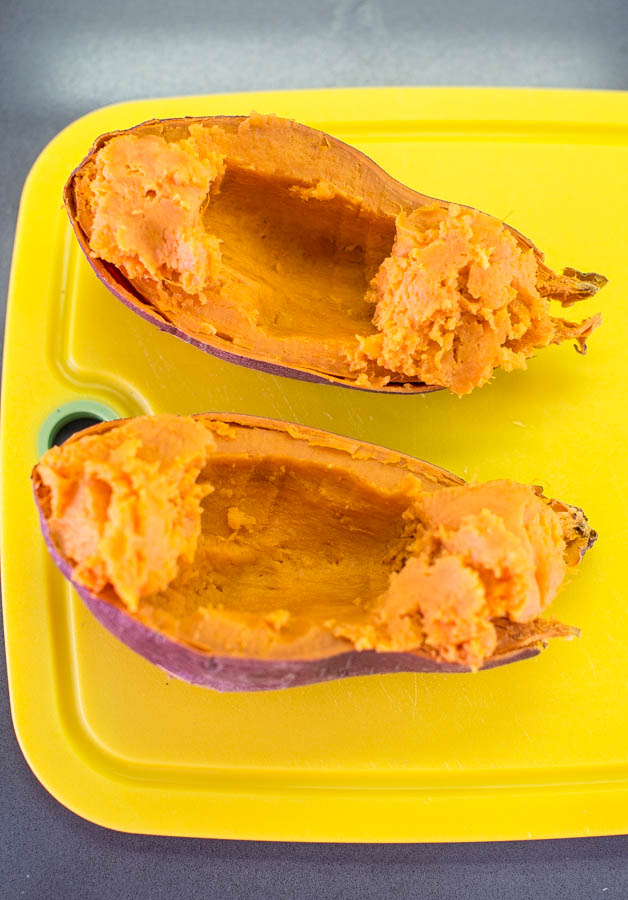 Mexican Stuffed Sweet Potatoes — Stuffed sweet potatoes make a healthy meal that's easy, ready in 15 minutes, satisfying, and doesn't taste like health food!