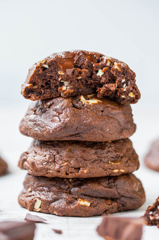 Andes Mint Chip Soft Fudgy Chocolate Cookie