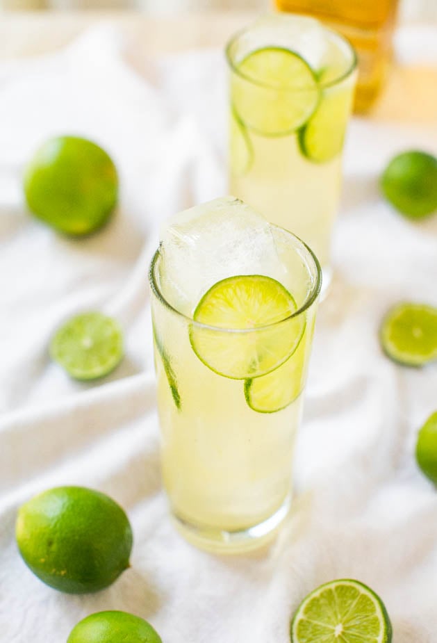 How to make margaritas from a simple margarita recipe