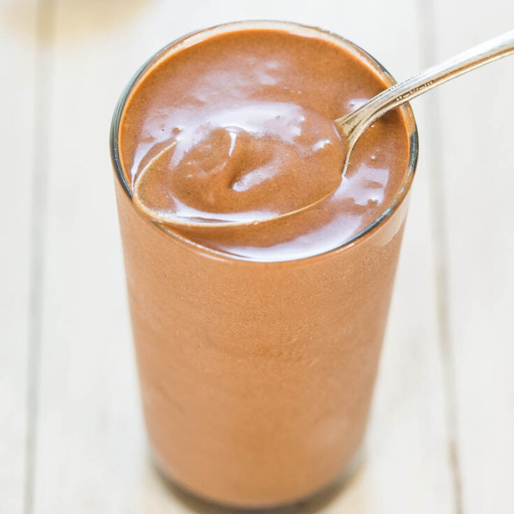 Thick and Fudgy Chocolate Peanut Butter Smoothie