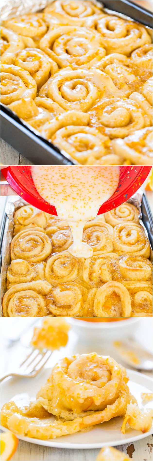 The Best Glazed Orange Sweet Rolls - The softest, lightest, and most irresistible rolls ever! Try them and you'll be a believer, too!