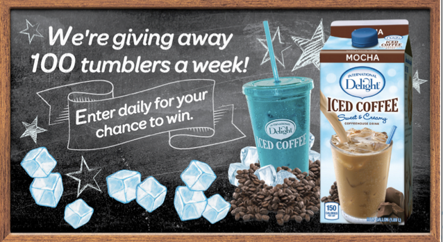 International Delight contest giveaway