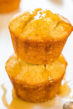 Honey Cornbread Muffins