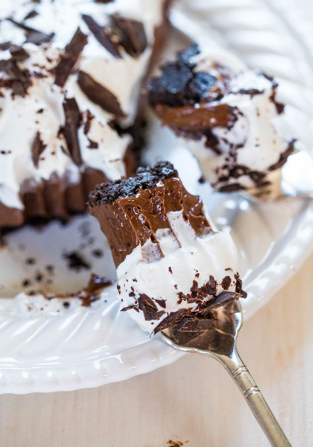 forkful of French Silk Pie
