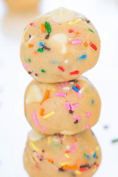 FUNFETTI®-Inspired Cookie Dough Balls
