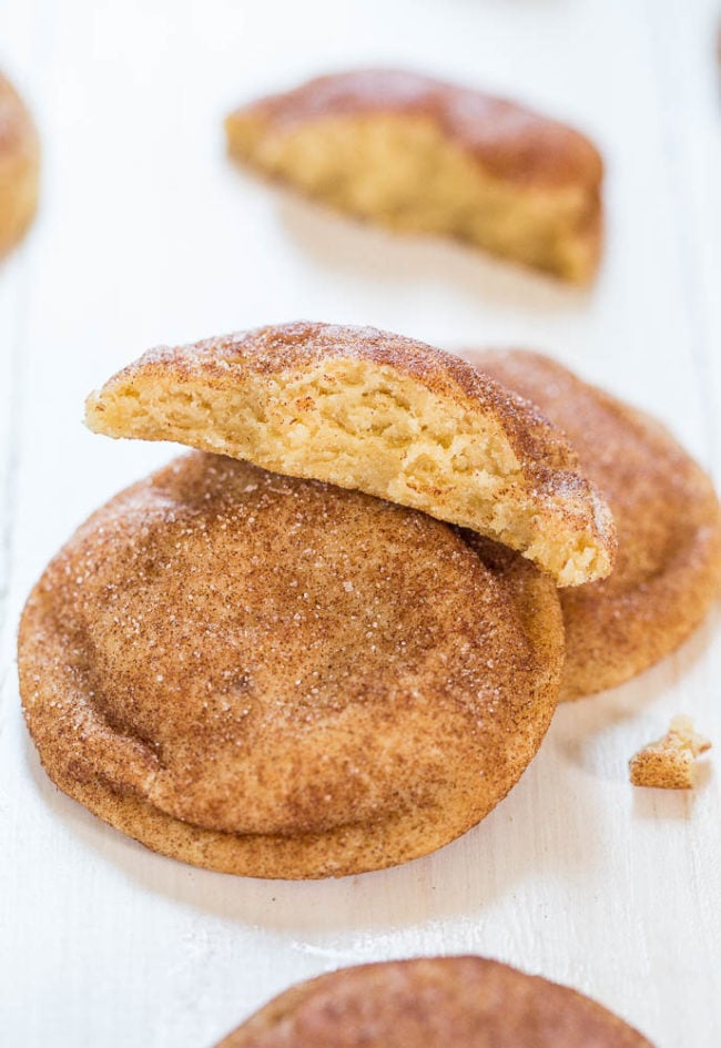The Best Snickerdoodles — Soft, pillowy puffs that are so irresistible!