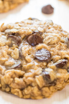 The Best Oatmeal Chocolate Chip Cookies