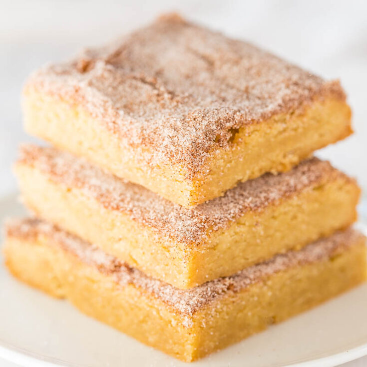 The Best Snickerdoodle Bars