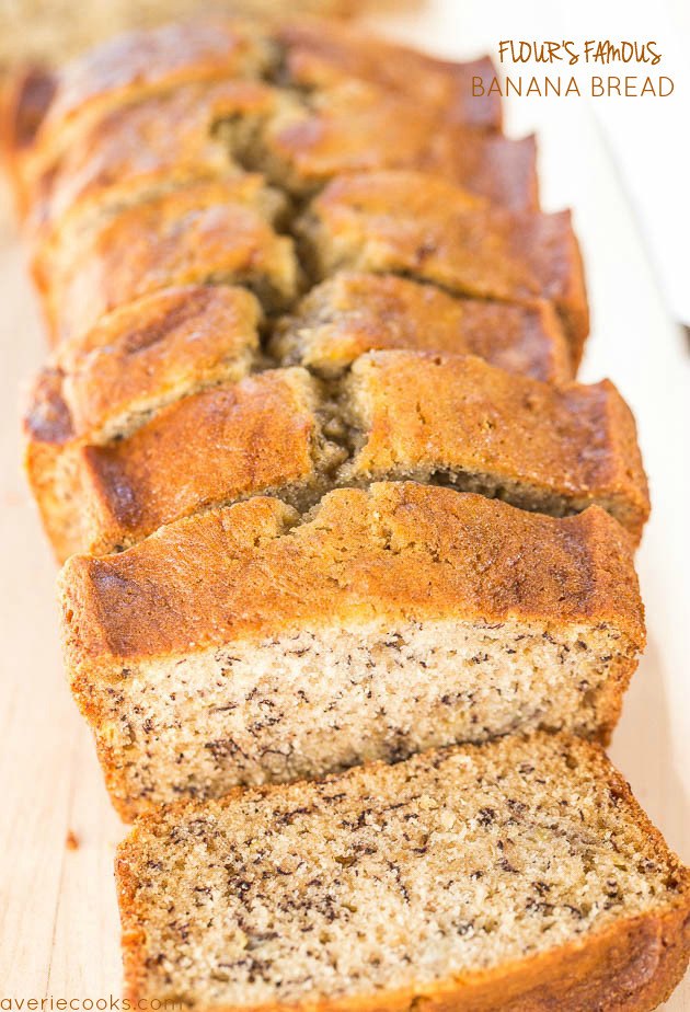Flour's Famous Banana Bread - Made with Flour Bakery's famous recipe to see if it lives up to the hype. Verdict? Totally fabulous! Make it!!