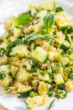 Favorite Greens Quinoa Salad