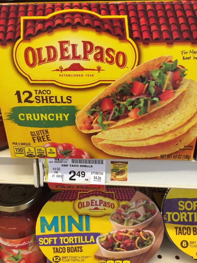 Old El Paso taco shells