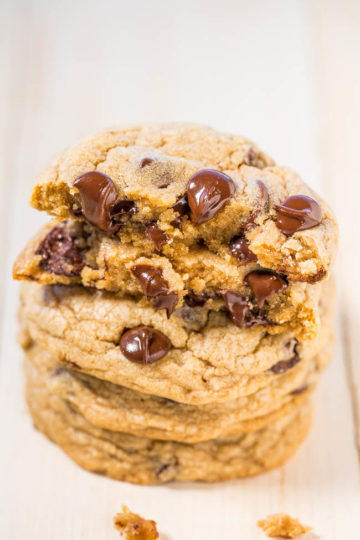 Chocolate Chunk Cookies Recipe (+ Chocolate Chips Too!) - Averie Cooks
