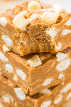 Peanut Butter Butterscotch Marshmallow Fudge