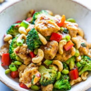 Chicken with Cashew Nuts in Cashew Chicken Sauce
