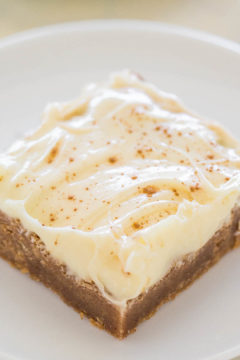 Cinnamon Roll Bars with Cream Cheese Frosting
