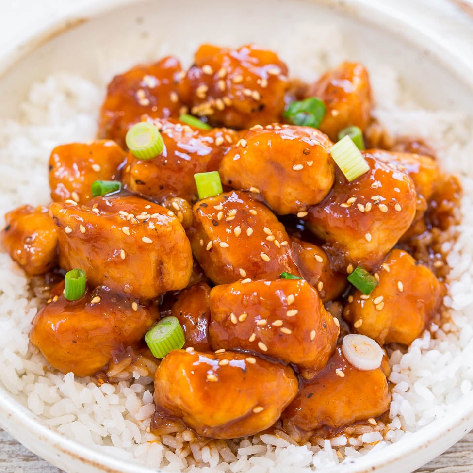 Easy Sweet and Sour Chicken (5-Minute Recipe!) - Averie Cooks