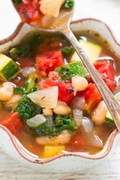 Tomato, Beans, and Greens Soup