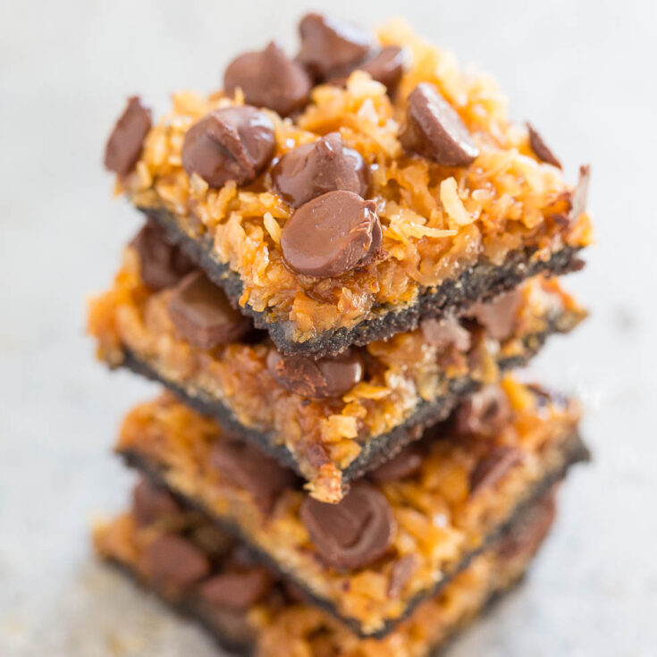 Better-Than-Girl-Scout Samoas Cookie Bars