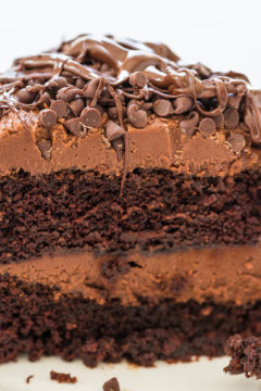 The Best Triple Chocolate Layer Cake