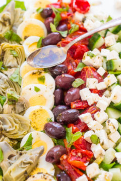 Mediterranean Cobb Salad