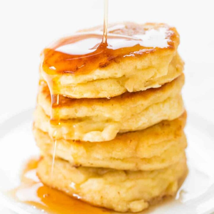 Thick and Fluffy Mini Buttermilk Pancakes