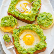 Egg in a Hole / Avocado Toast with Egg