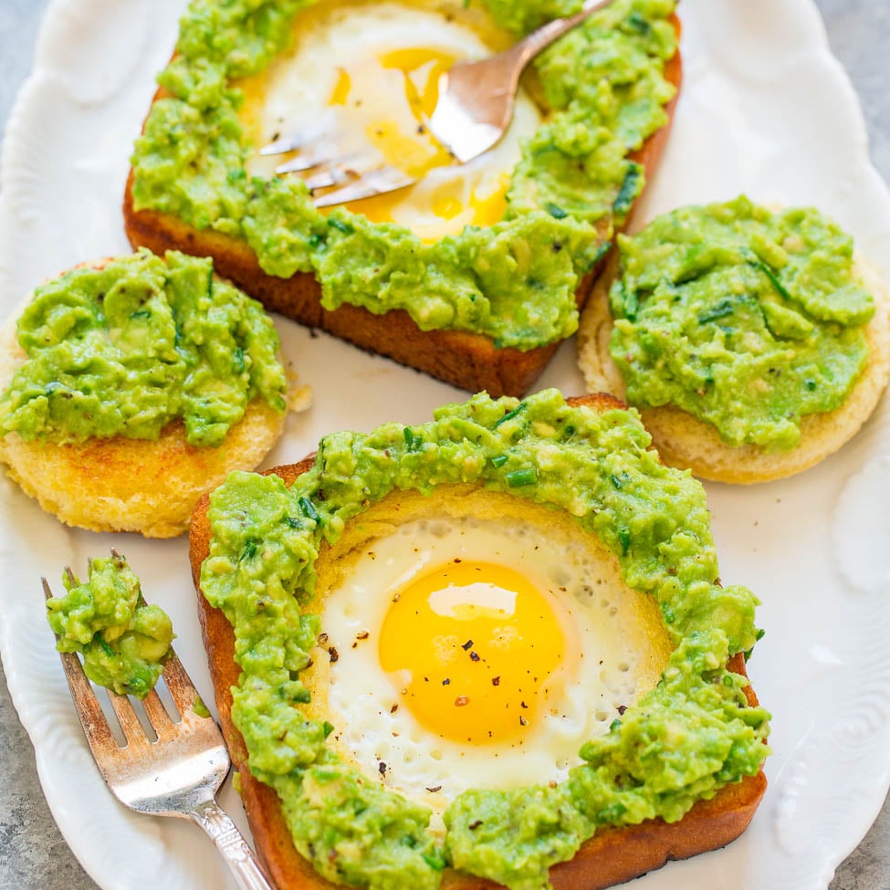 Egg in a Hole / Avocado Toast with Egg