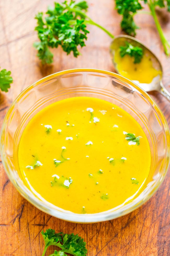 5 Easy Mustard Sauces, Dips, and Marinades - EASY recipes for everything from salad dressings to chicken marinades!! Mustard is so VERSATILE and the star of the show in these FAST recipes that will transform the FLAVOR in your favorite dishes!!