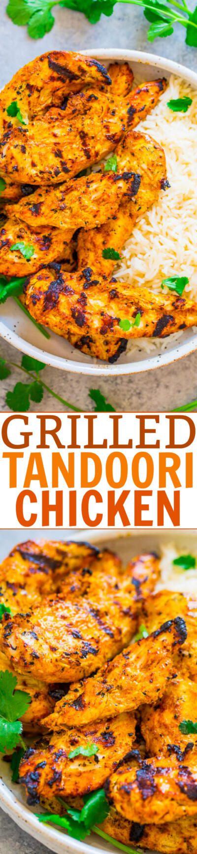 Grilled Tandoori Chicken Recipe (+ Marinade!) - Averie Cooks