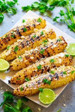 Grilled Mexican Corn (Elote)