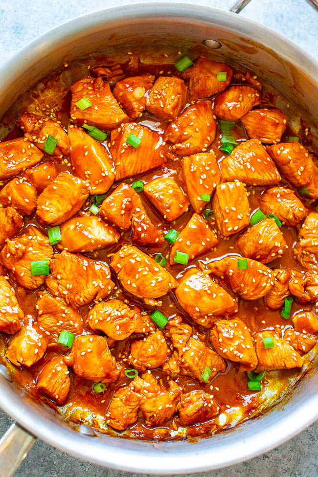 15-Minute Spicy Korean Skillet Chicken