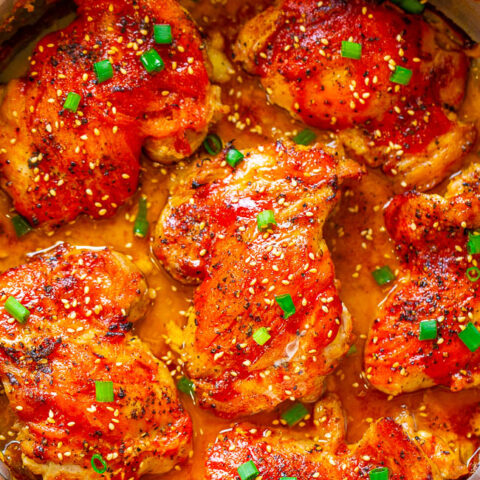 Easy Sweet and Spicy Chicken