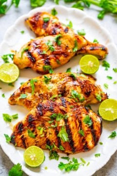 Grilled Lime Cilantro Chicken