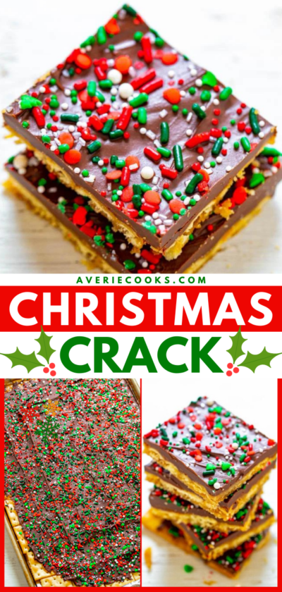 6-Ingredient Christmas Crack Recipe - Averie Cooks