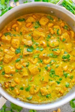 Yellow Chicken Coconut Curry (Chicken Korma)
