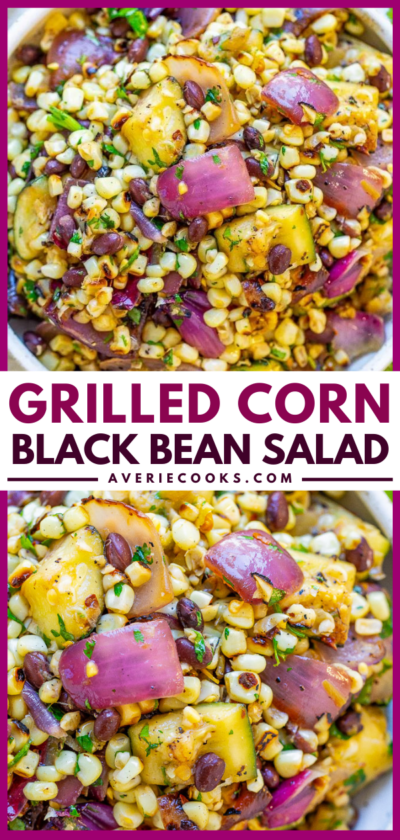 Mexican Corn and Black Bean Salad - Averie Cooks