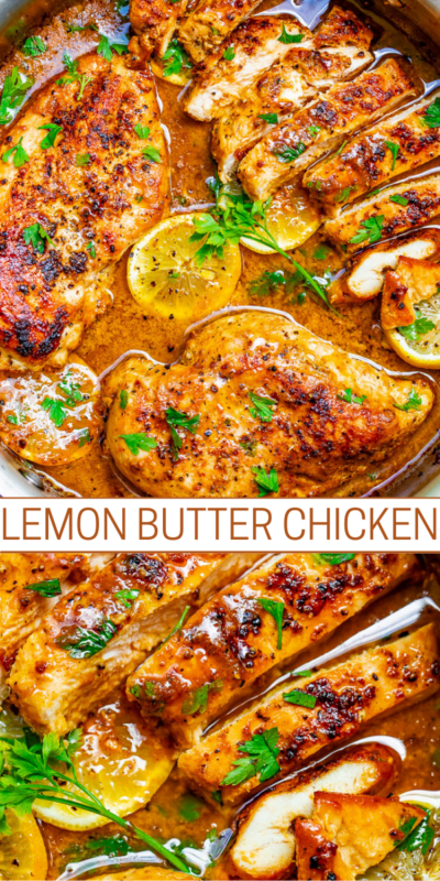 Lemon Dijon Chicken Skillet (20 Minutes!) - Averie Cooks