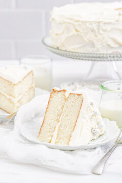 White Layer Cake