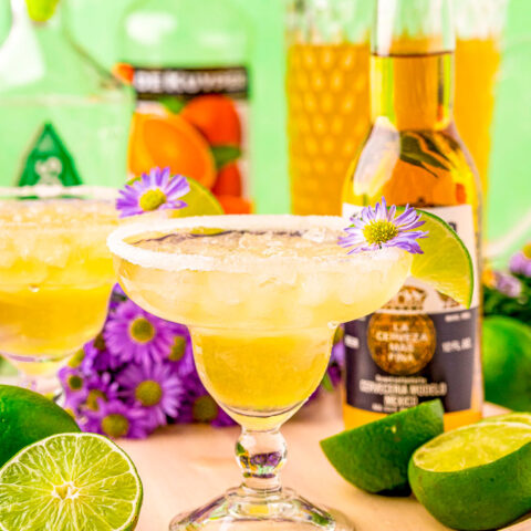 Beer Margaritas - Summer tastes better with a pitcher of these delightful and refreshing beer margaritas are made with Corona, tequila, triple sec, lime juice, agave, and a sugared (or salted) rim! Cheers to beer-garitas!