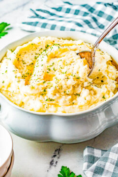 Slow Cooker Browned Butter Mashed Potatoes